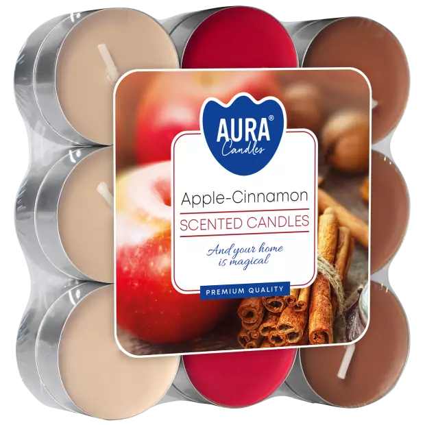 Zdjęcie produktu Małe świece tealighty z aromatem Lawendy P15-18-79 – 18 sztuk