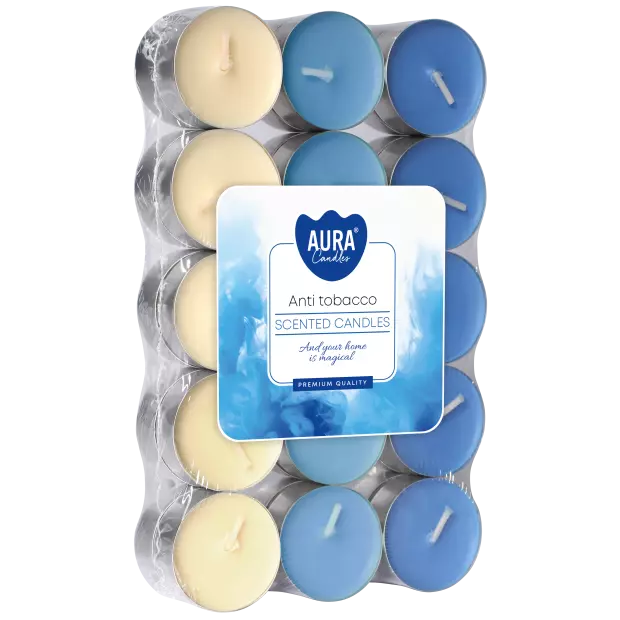 Zdjęcie produktu Małe świece podgrzewacze P15-30-69 – Antytabak 30 sztuk