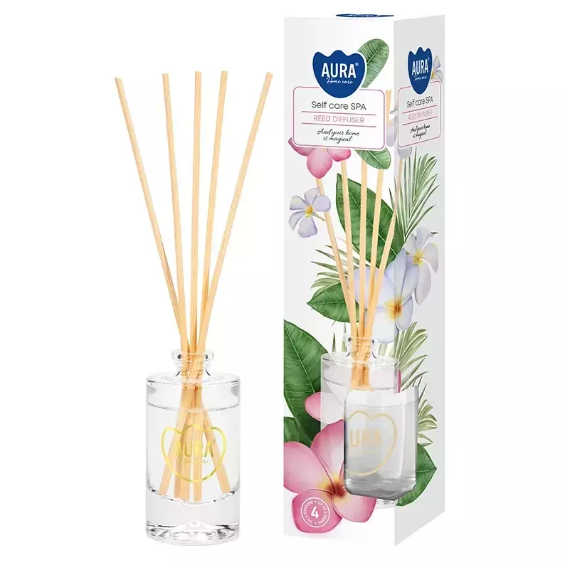 Zdjęcie produktu Dyfuzor zapachowy z patyczkami Odświeżacz powietrza Aura DZ45-363 Self Care SPA 45 ml