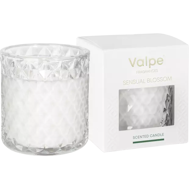 Zdjęcie produktu Świeca zapachowa Valpe VC-001-457 – Zmysłowe Kwiaty, 180 g
