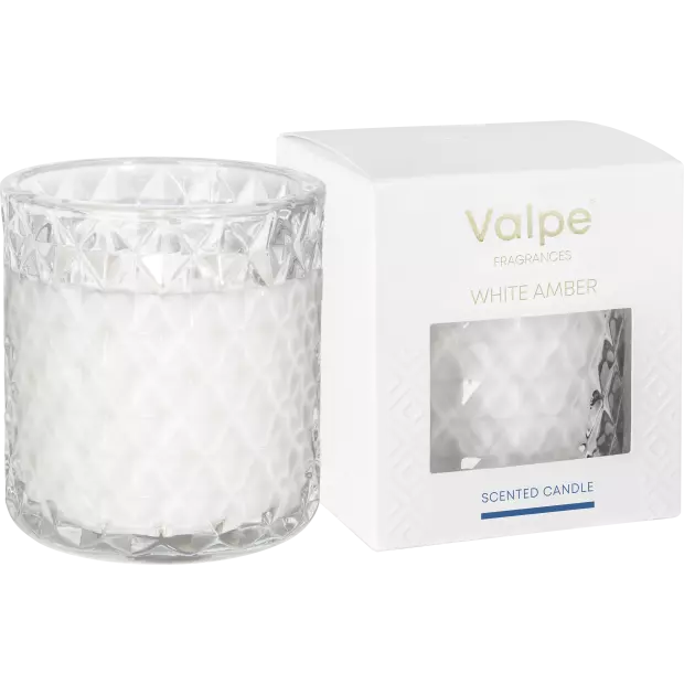 Zdjęcie produktu Świeca zapachowa Valpe VC-001-459 – Biały Bursztyn, 180 g