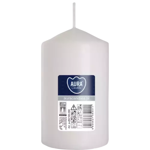 Zdjęcie produktu Świeca walec Biała SW60/100-090 – 210g