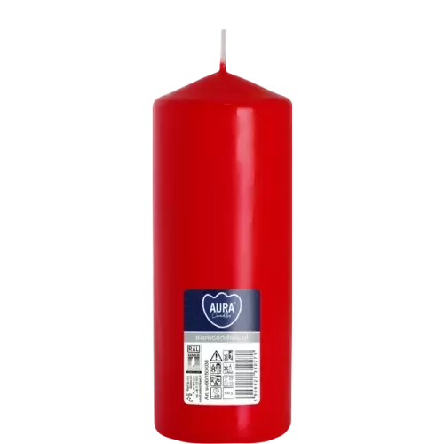 Zdjęcie produktu Świeca walec Czerwona SW60/150-030 – 330g