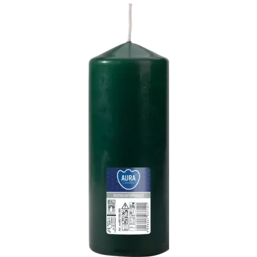 Zdjęcie produktu Świeca walec Zielona SW60/150-060 – 330g