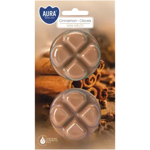 Zdjęcie produktu Woski zapachowe Aura  WZ40-2-374 Cynamon - Goździki 20g