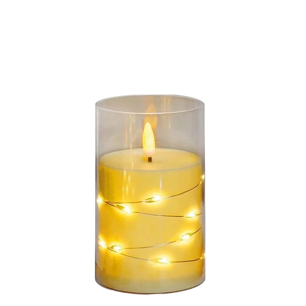 Zdjęcie produktu Świeca LED Subito GC710 H125 Biała 12.5cm