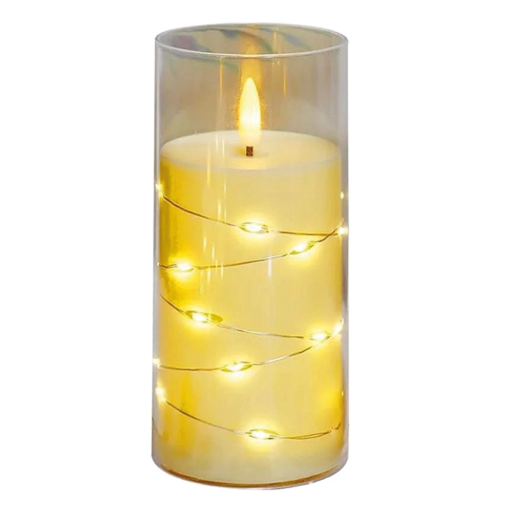 Zdjęcie produktu Świeca LED Subito GC710 H175 Biała 17.5cm