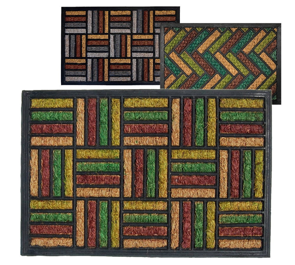 Zdjęcie produktu Wycieraczka Kokosowa Panama Z Gumową Podstawą 40x60 cm