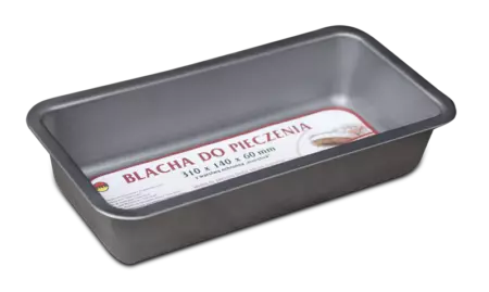 Zdjęcie produktu Blacha do pieczenia keksówka 31x14 cm non-stick szara SNB
