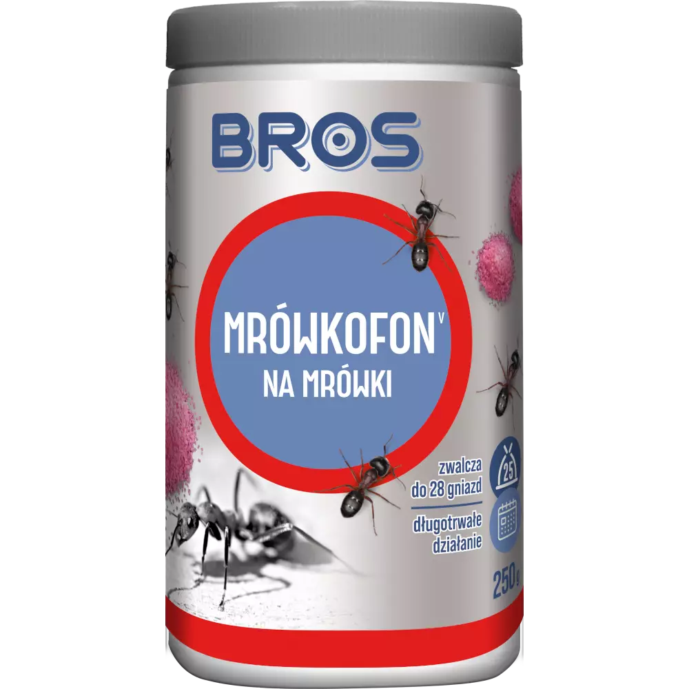 Zdjęcie produktu Bros mrówkofon granulowana trutka pokarmowa na mrówki 250g