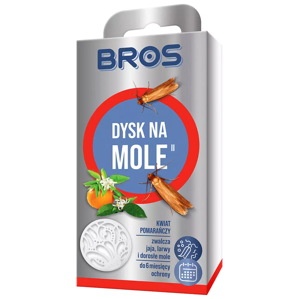 Zdjęcie produktu Dysk na Mole Odzieżowe Kwiat Pomarańczy do Szafy Szuflady