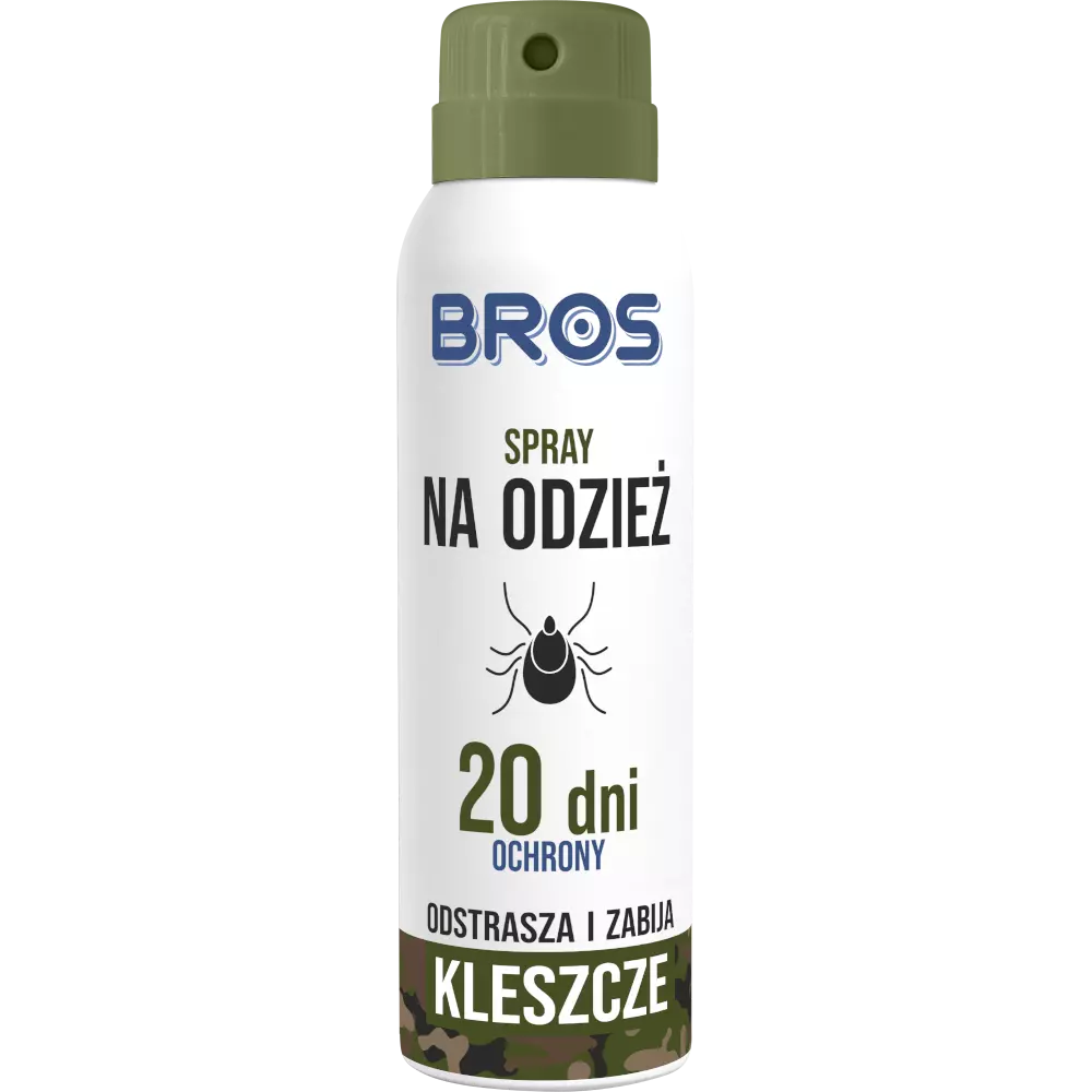 Zdjęcie produktu Spray na kleszcze bros do odzieży i obuwia ochrona do 20 dni 90 ml