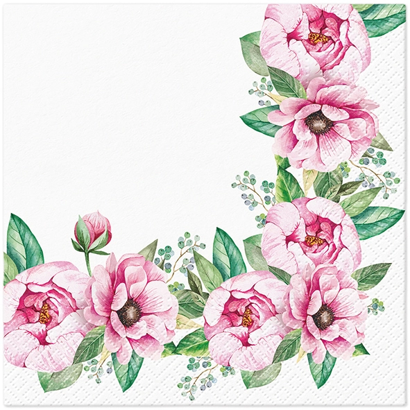 Zdjęcie produktu Serwetki 33x33 Decoupage Bouquet Of Roses 20 szt.