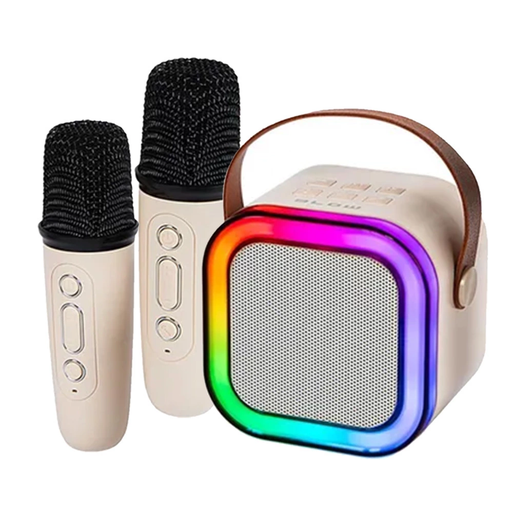 Zdjęcie produktu Zestaw do karaoke 2 mikrofony głośnik bezprzewodowy Bluetooth