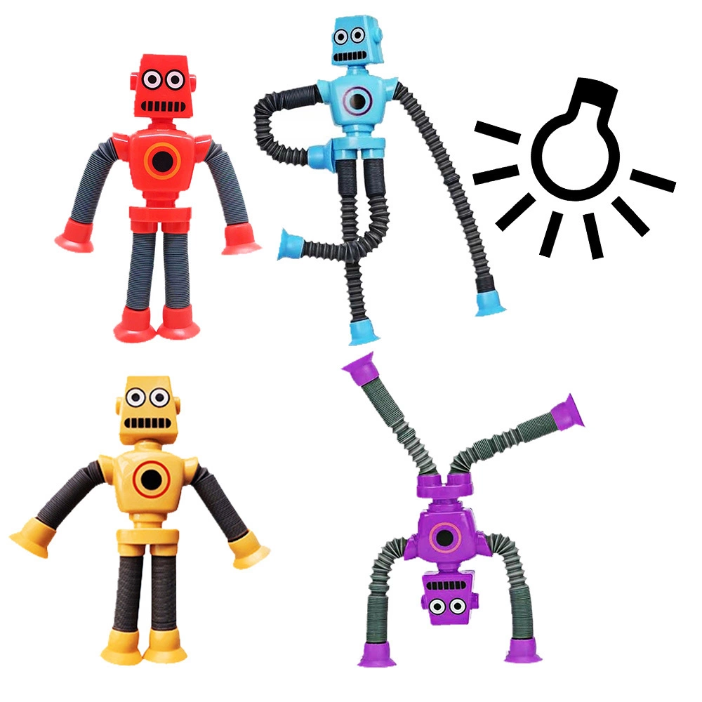 Zdjęcie produktu Robot Sensoryczny Rozciągliwy z Przyssawkami LED