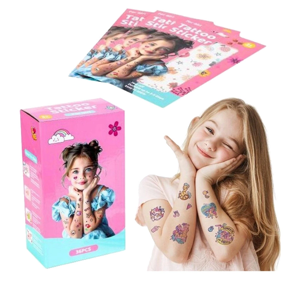 Zdjęcie produktu Tymczasowe Tatuaże dla Dziewczynek Zmywalne Naklejki na Skórę