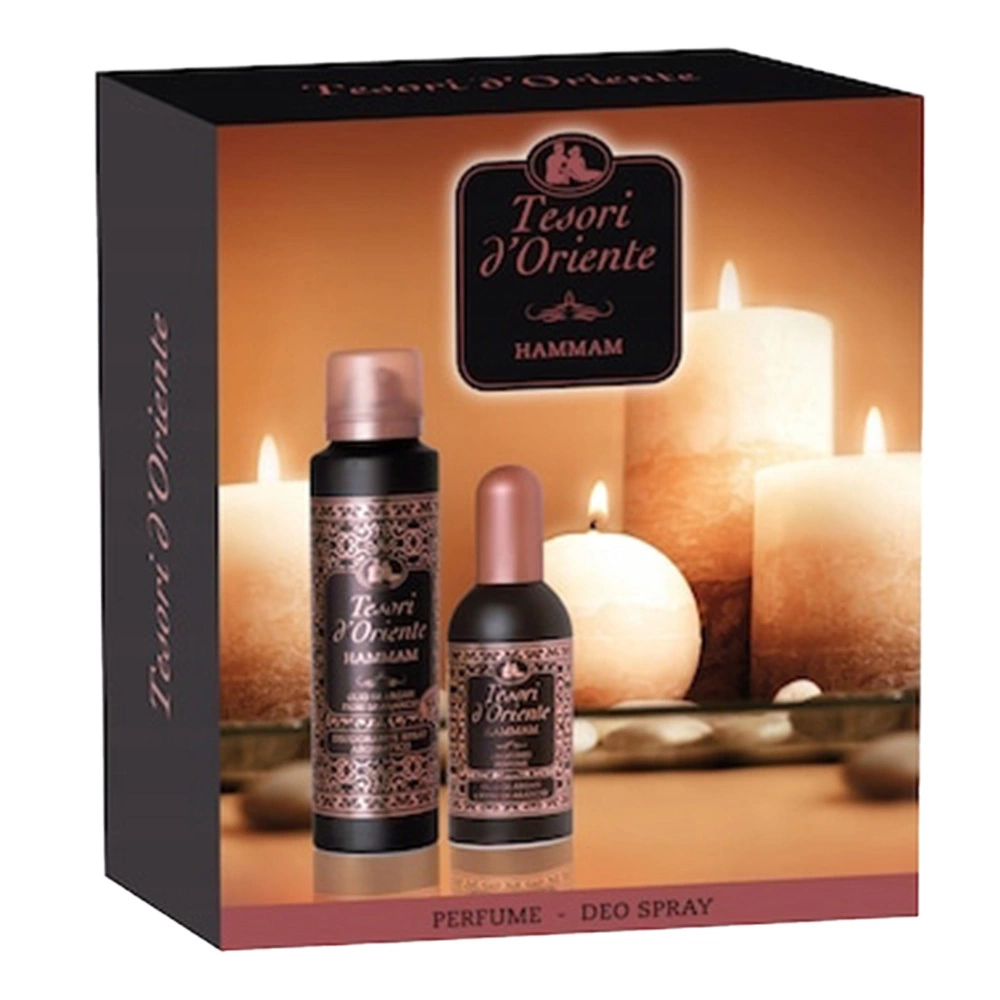 Zdjęcie produktu TESORI D'ORIENTE Hammam ZESTAW Perfumy 100ml Dezodorant PREZENT
