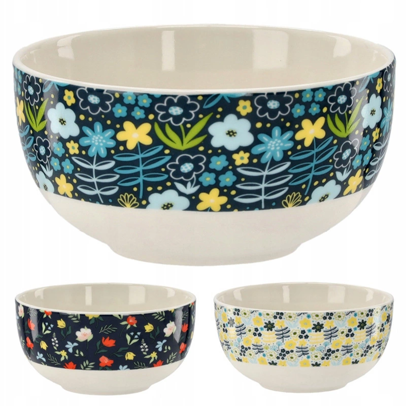 Zdjęcie produktu Miska ceramiczna Flowers 550 ml Elegancja i funkcjonalność