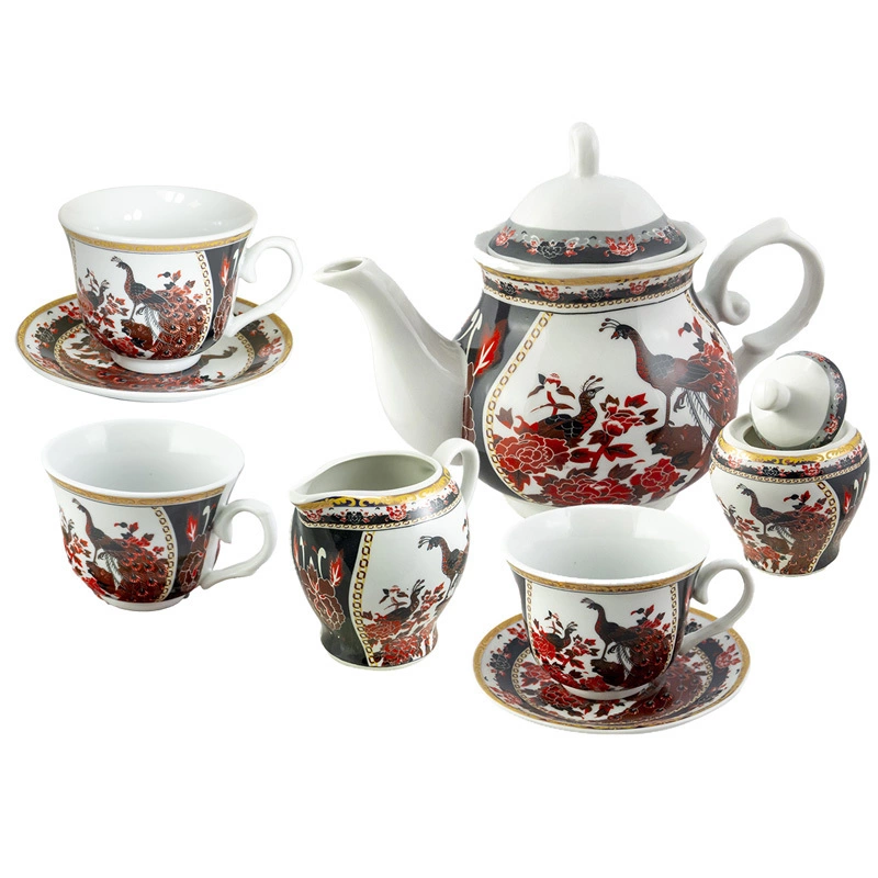 Zdjęcie produktu Serwis Kawowy Herbaciany Porcelana 15el 6 Osób idealny na Prezent