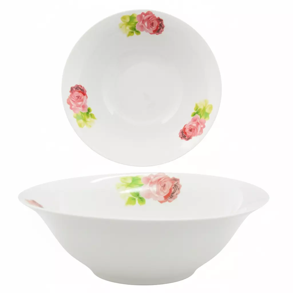 Zdjęcie produktu Salaterka Ceramiczna 18cm Róża 500ml Miska Na Zupę Deser