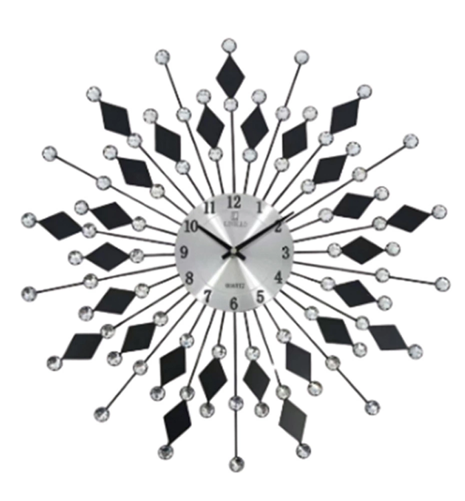 Zdjęcie produktu Zegar Ścienny Czarny, Diamentowy 50cm ZG53