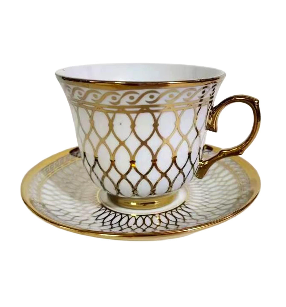 Zdjęcie produktu Filiżanek do kawy i herbaty 1+1 ze spodkami 250ml GP2472