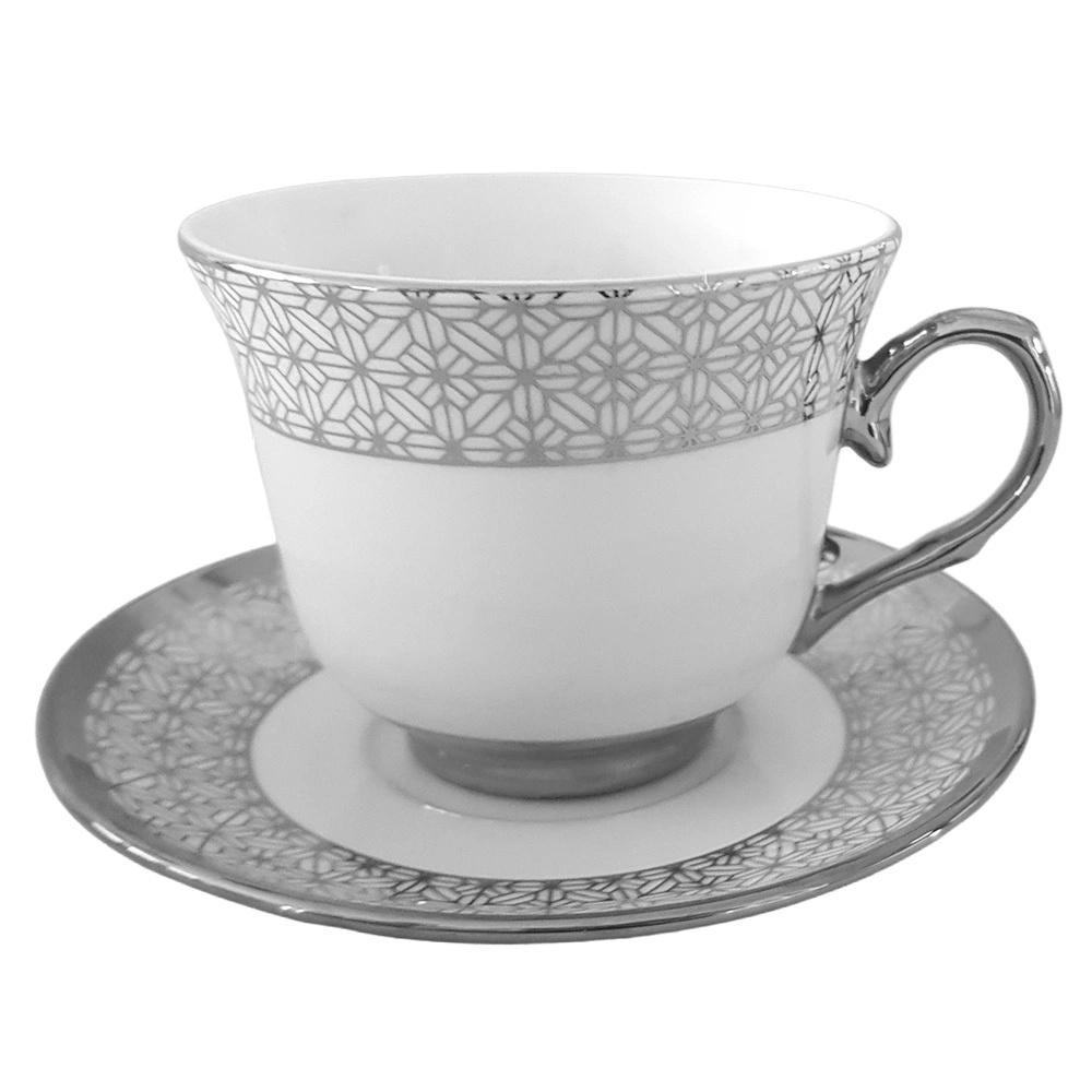 Zdjęcie produktu Filiżanek do kawy i herbaty 1+1 ze spodkami 250ml GP2115S