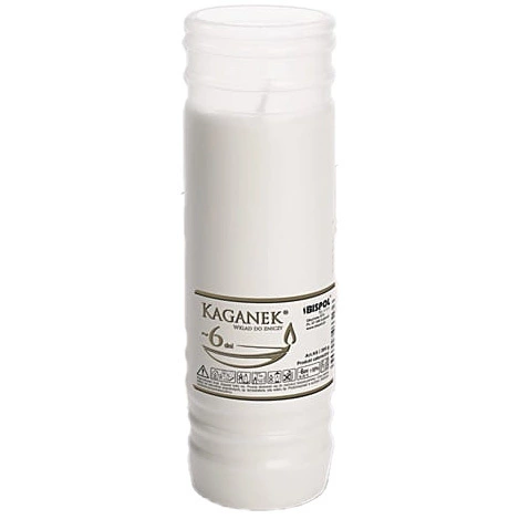 Zdjęcie produktu Wkład Parafinowy KAGANEK 21cm Bispol 6 Dni 144h Na Mróz K6