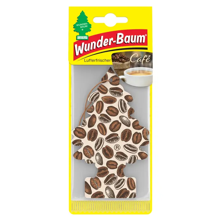 Zdjęcie produktu Choinka zapachowa do Auta lub Domu Wunder Baum zapach Kawy