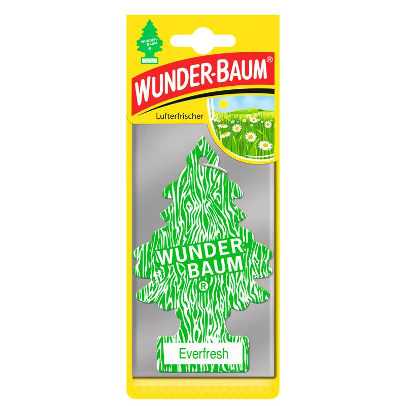 Zdjęcie produktu WUNDER-BAUM Choinka Zapach Samochodowy Everfresh 8 tyg.