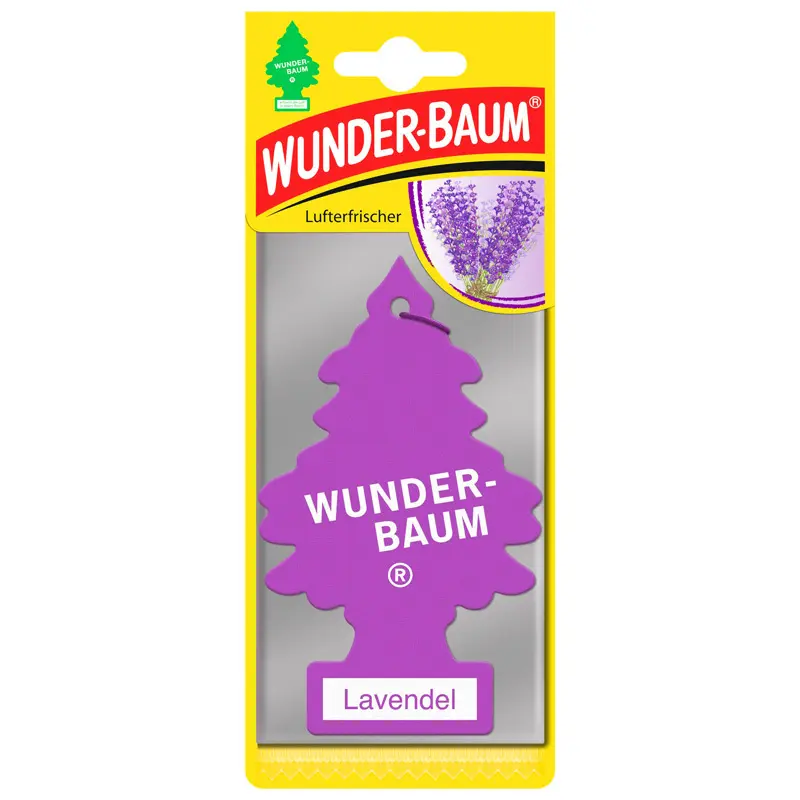 Zdjęcie produktu WUNDER-BAUM Choinka Zapach Samochodowy Lavenda 8 tyg.