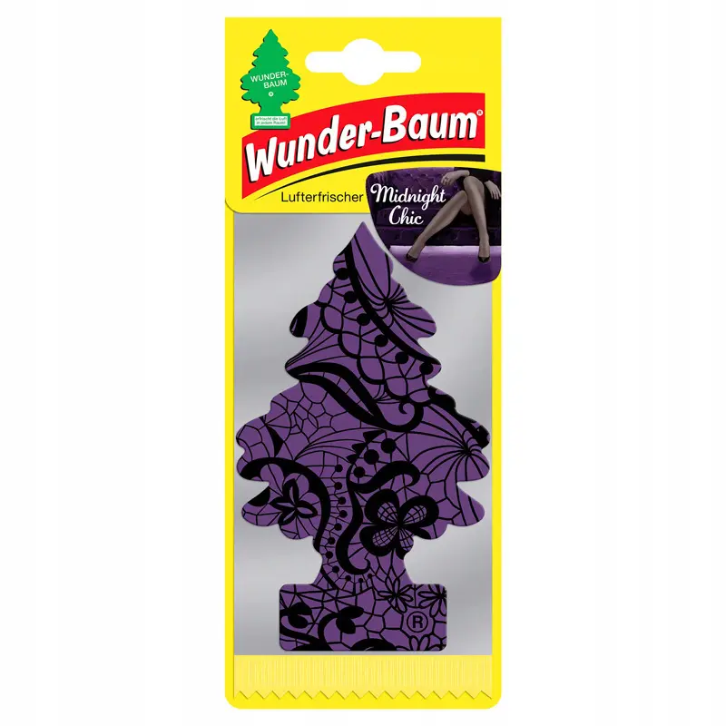 Zdjęcie produktu WUNDER-BAUM Choinka Zapach Samochodowy Midnight Chick 8 tyg.