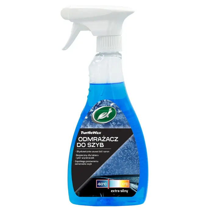 Zdjęcie produktu TURTLE WAX ODMRAŻACZ DO SZYB ATOMIZER 500ML SKUTECZNY -50°C