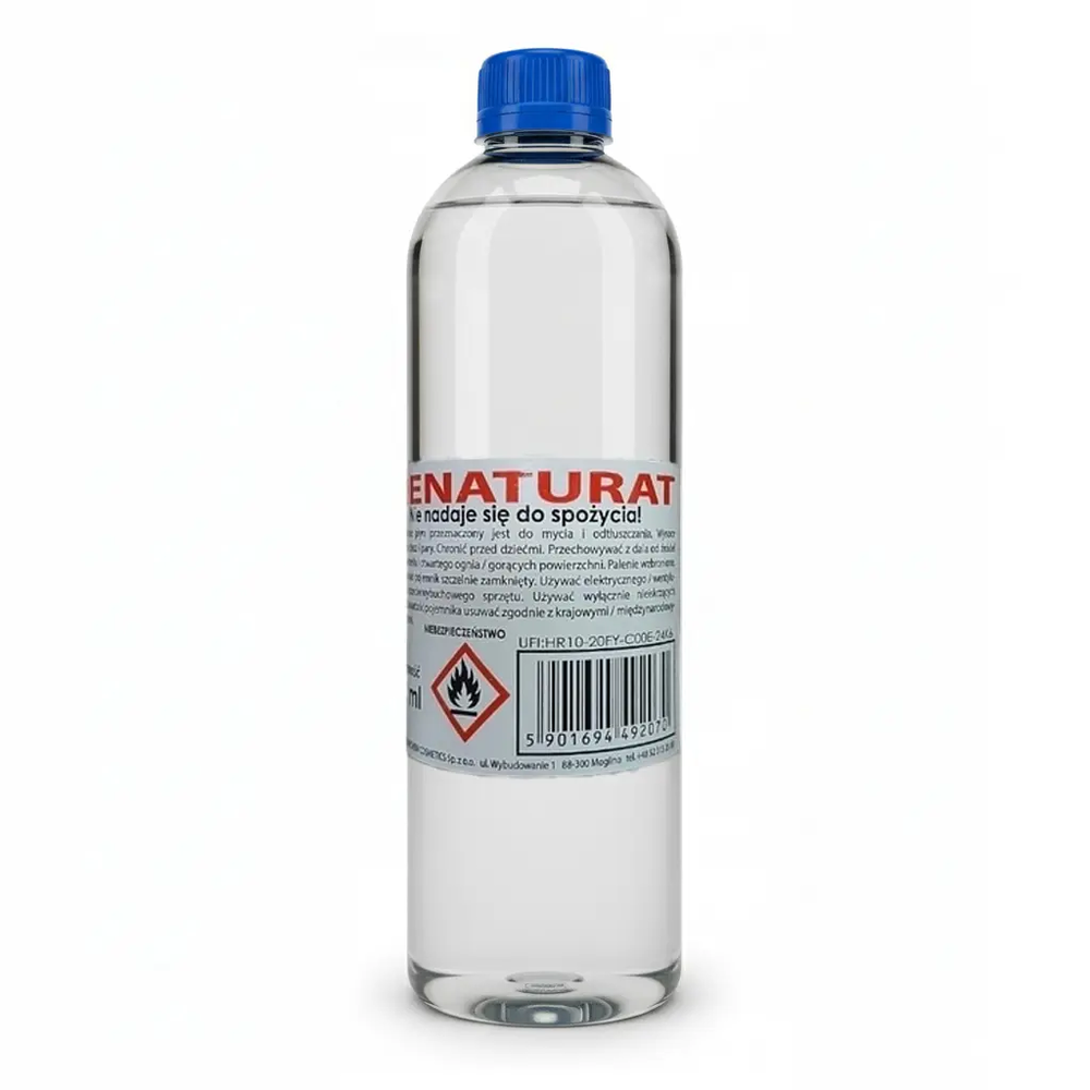 Zdjęcie produktu DENATURAT FLAMBI 95% Alkohol 0,5L Spirytus Rozpuszczalnik