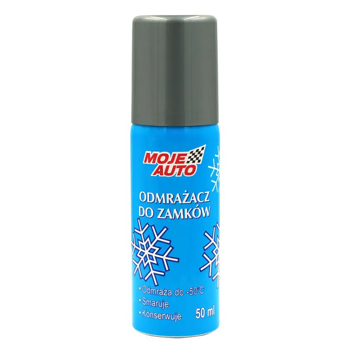 Zdjęcie produktu Odmrazacz do zamkow zamka auta samochodu kłódek MOJE AUTO 50ml