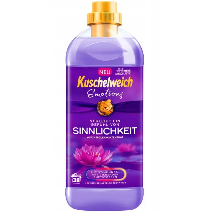 Zdjęcie produktu Płyn Do Płukania Koncentrat Kuschelweich Sinnlichkeit 1L 37=8 Prań Niemiecki