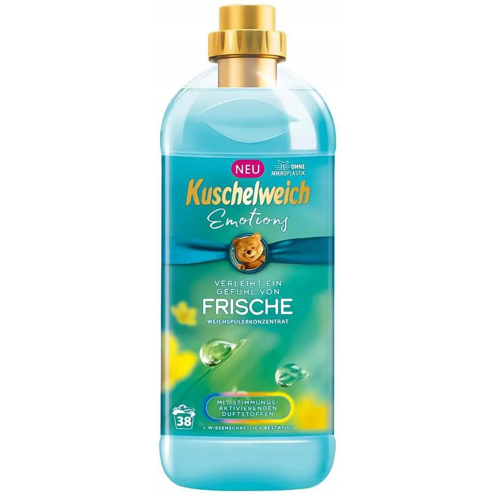 Zdjęcie produktu Płyn Do Płukania Koncentrat Kuschelweich Emotions Frische 1L 38 Prań Niemiecki