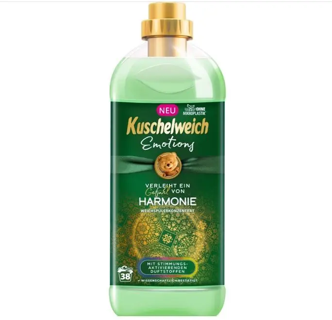 Zdjęcie produktu Płyn Do Płukania Koncentrat Kuschelweich Emotions Harmonie 1L 38 Prań Niemiecki