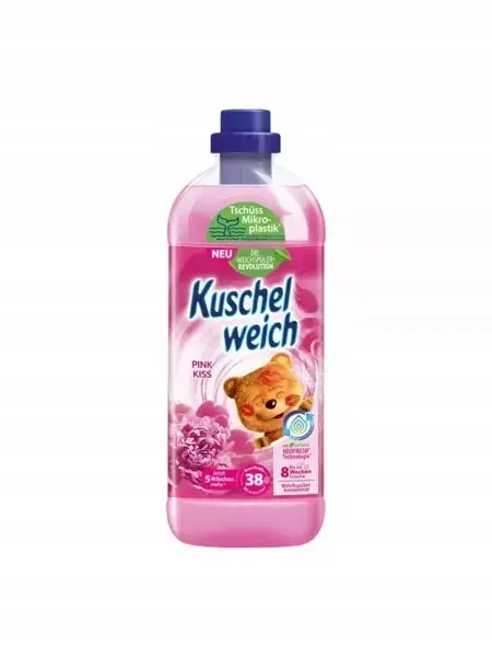 Zdjęcie produktu Płyn do Płukania Tkanin Koncentrat Kuschelweich Pink Kiss 1L 38 Prań Niemiecki