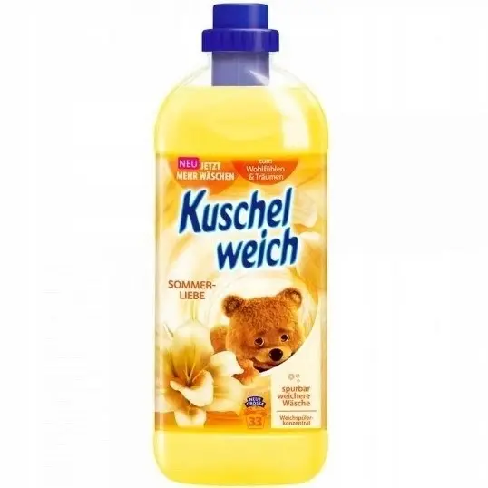 Zdjęcie produktu Płyn do Płukania Tkanin Koncentrat Kuschelweich Sommerliebe 1L 38 Prań Niemiecki
