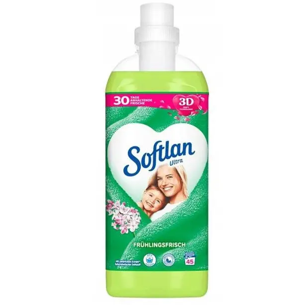 Zdjęcie produktu Płyn do Płukania Tkanin Koncentrat Softlan Ultra FRUHLINGSFRISCH 1L 45 Prań
