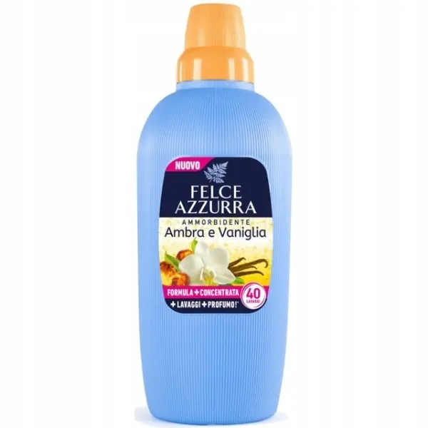 Zdjęcie produktu Płyn do Płukania Tkanin Felce Azzurra Ambra i Wanilia Koncentrat Zmiękczający 2L