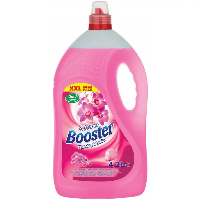 Zdjęcie produktu Płyn do Płukania Tkanin Booster Orchidea Zmiękczający Antystatyczny EKO  4,3L 