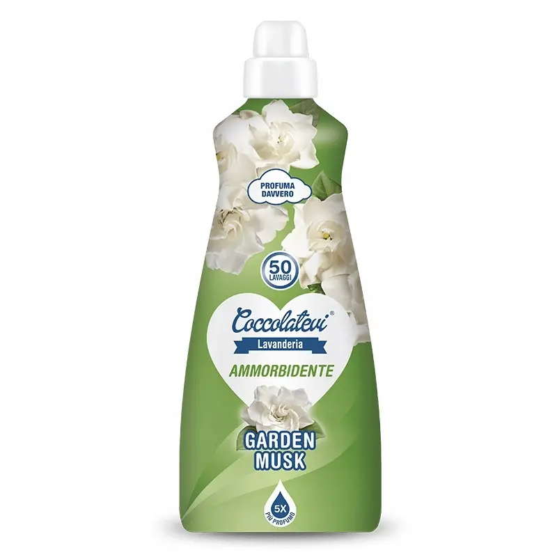Zdjęcie produktu Płyn do Płukania Tkanin Coccolatevi Garden Musk Piżmo Koncentrat 1250ml