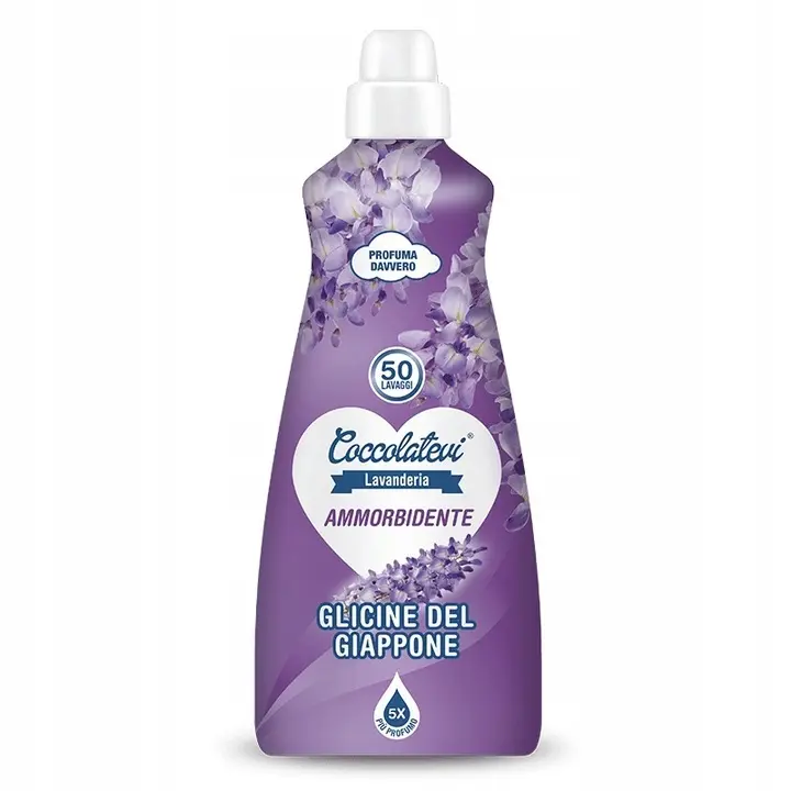 Zdjęcie produktu Płyn do Płukania Tkanin Coccolatevi Lawenda Glicine Koncentrat 50 Prań 1250ml