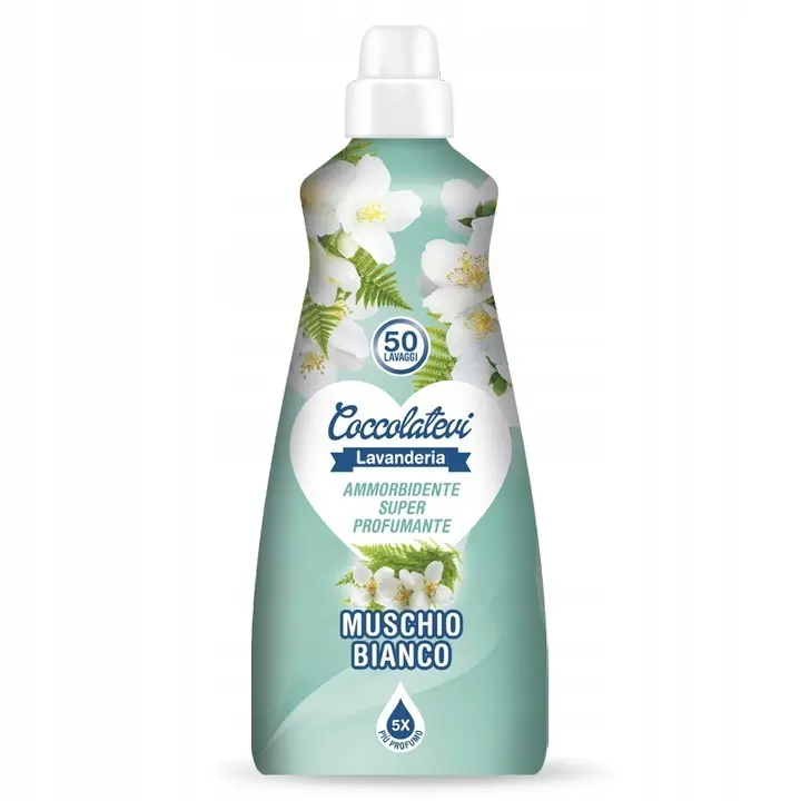 Zdjęcie produktu Płyn do Płukania Coccolatevi Białe Piżmo Muschio Bianco 50 Prań 1250ml