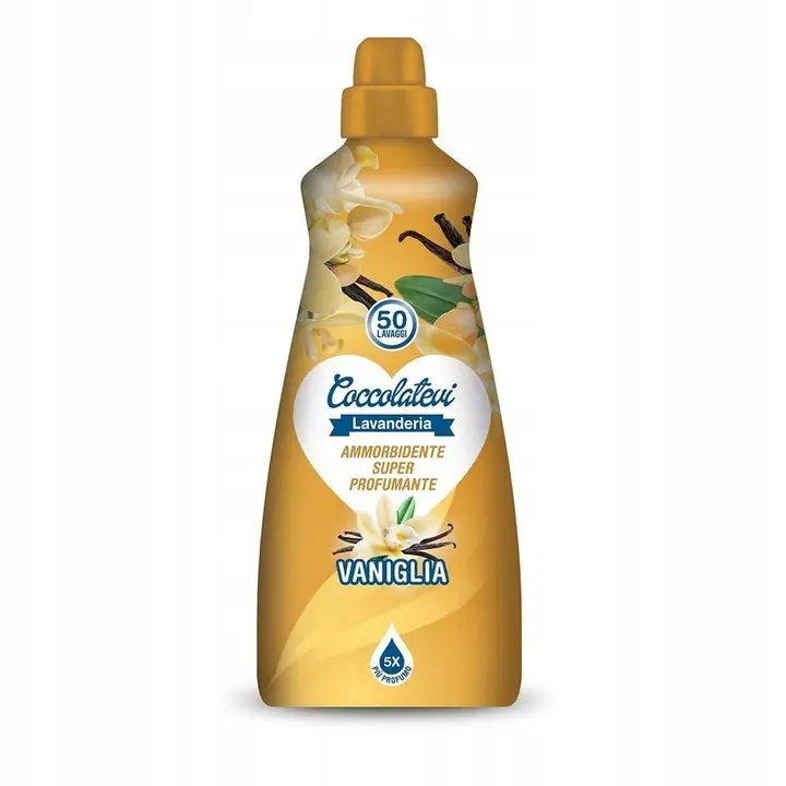 Zdjęcie produktu Płyn do Płukania Tkanin Coccolatevi Wanilia Luksusowy Koncentrat 50 Prań 1250ml