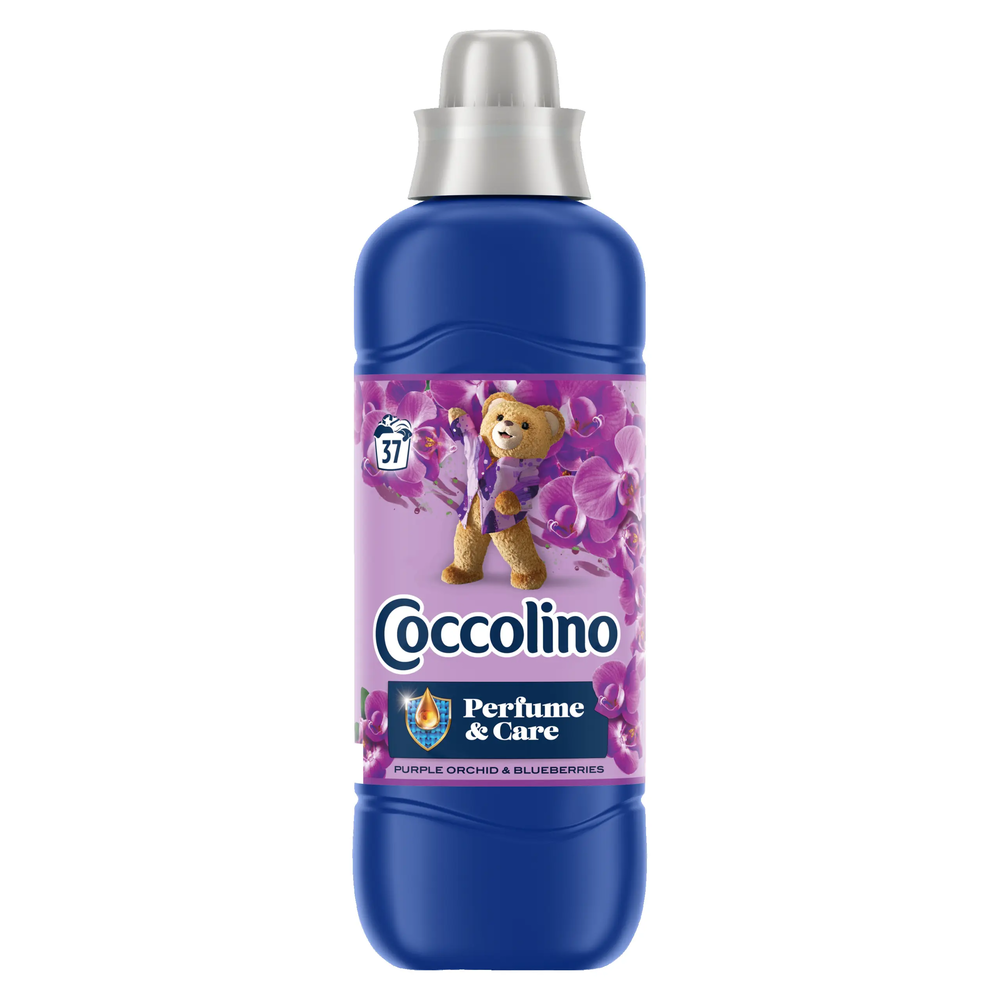 Zdjęcie produktu Płyn do Płukania Tkanin Coccolino Orchidea Borówki Mikrokapsułki 37 Prań 925ml