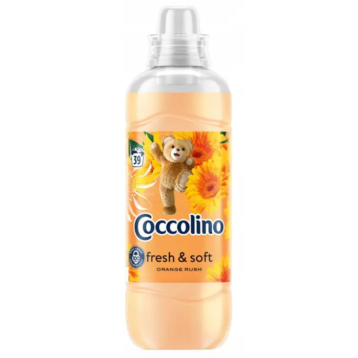 Zdjęcie produktu Płyn do Płukania Tkanin Coccolino Orange Rush 78 Prań 2x975ml Koncentrat