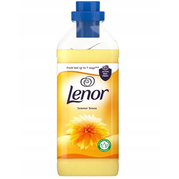 Zdjęcie produktu Płyn do Płukania Tkanin Lenor Płyn do Płukania Summer Breeze 7 Dni Świeżości 34P 850ml